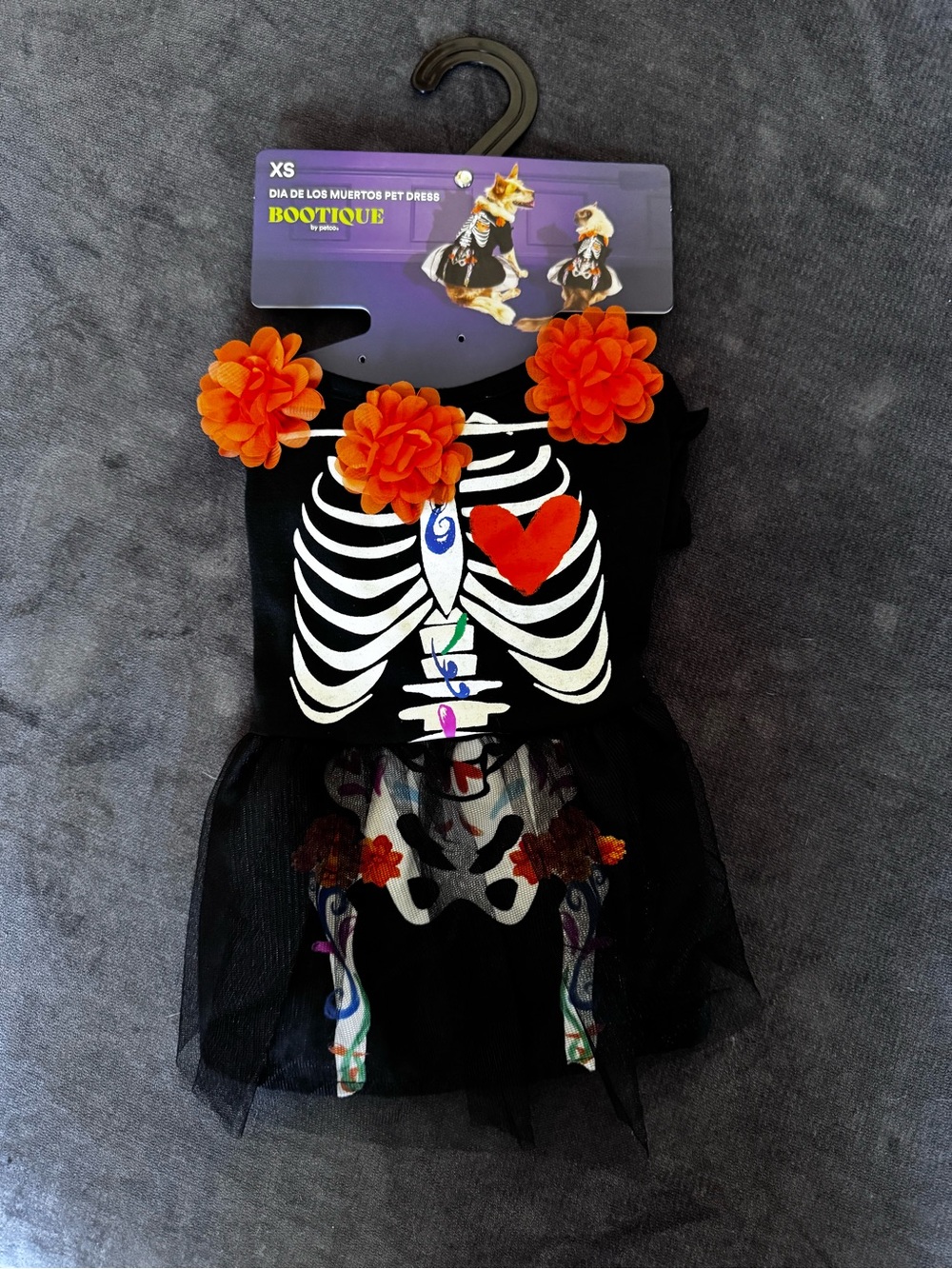 Dia de los Muertos Halloween Pet Costume